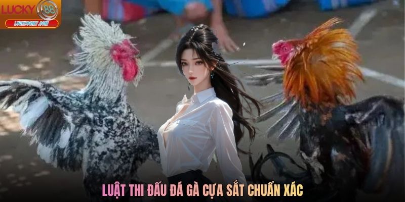 Luật thi đấu đá gà cựa sắt chuẩn xác